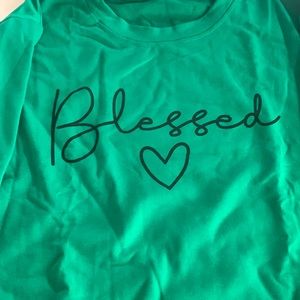 Blessed long sleeve shirt